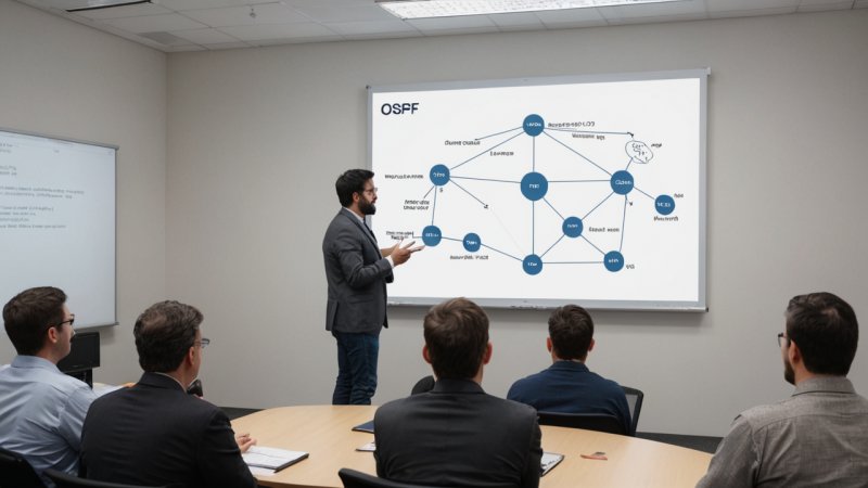 OSPF, network protocol, routing, link-state, IPv4, IPv6, network performance