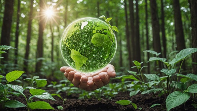 Blockchain, Environmental Sustainability, Technology, Green Practices, Innovation