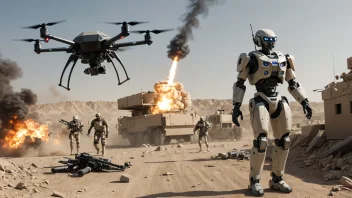 AI, robotics, warfare, ethics, accountability, autonomous weapons, military, international law, psychological impact, global inequality