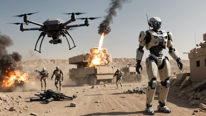 AI, robotics, warfare, ethics, accountability, autonomous weapons, military, international law, psychological impact, global inequality