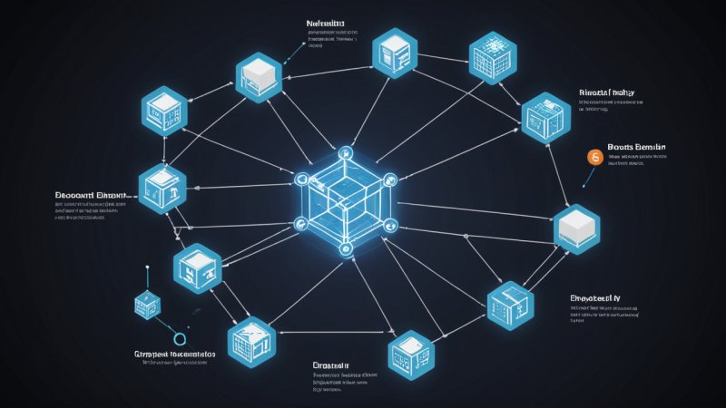 blockchain, supply chain management, transparency, efficiency, traceability, smart contracts, food safety, fraud prevention, logistics